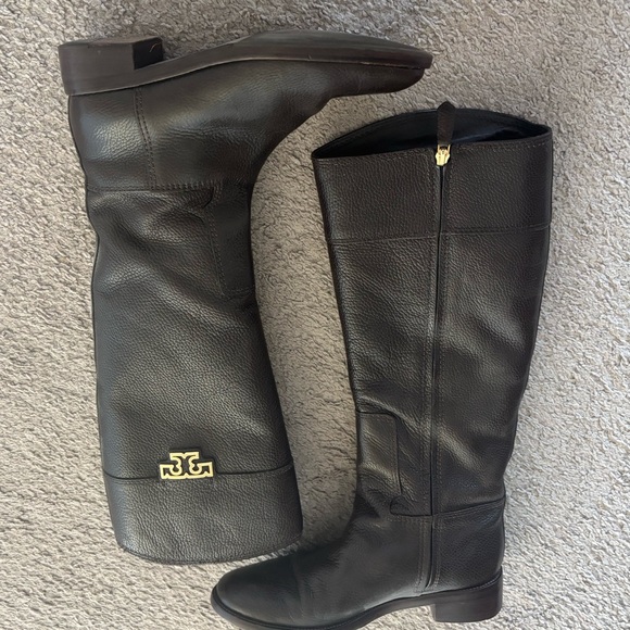 Tory Burch riding style boots - Picture 4 of 5